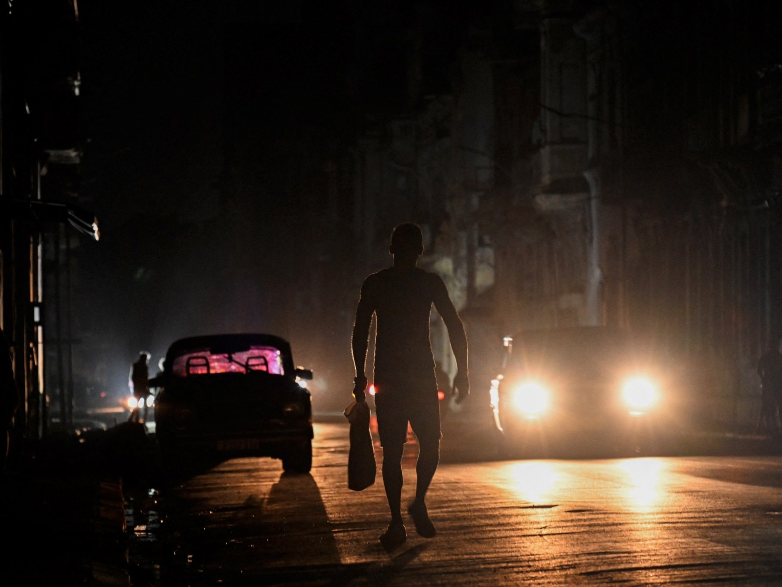 Huge power outage in Cuba