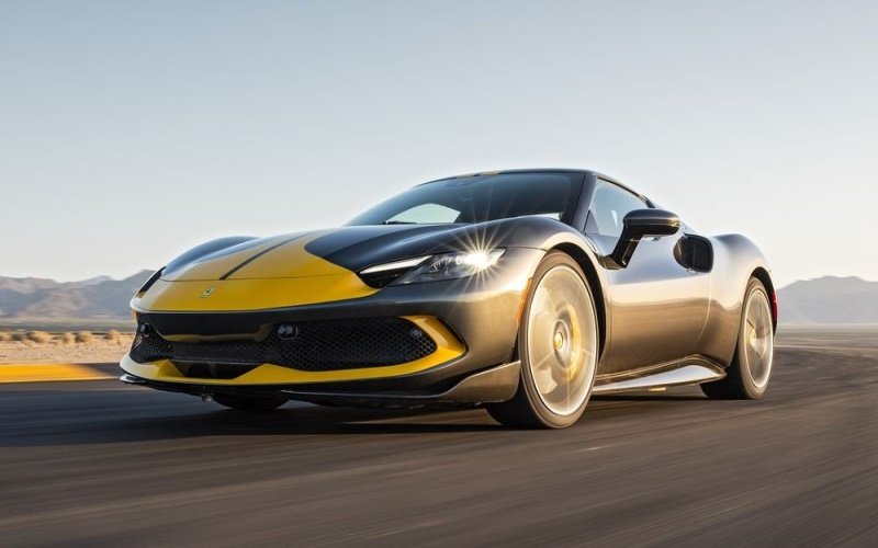 Driving a Ferrari